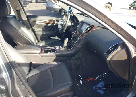 2018 Infiniti Q50 3.0T Luxe z USA, uszkodzony, nr VIN JN1EV7AR2JM610430